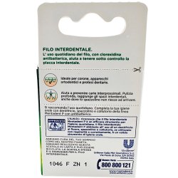 Klorhexidin Tandtr�d MENTADENT Interdentale con Clorexidina - 30 mtr. Antibakteriel Tandtr�d