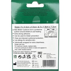 A&E Rakkolaastarit – Hydrocolloid (4 kpl. Kantapää &amp; Varpaat)