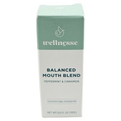 Oil Pullong WELLNESSE Balanced Mouth Blend Suusuihkutinolie Peppermint &amp; Cinnamon 15 ml