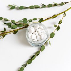 Xylitol Hammastahna Tabletter NELSONS Crush &amp; Brush Mint 60g