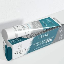 �kologisk Tandpasta ARGILETZ Mineral Activ � White Clay &amp; Mint 75 ml.