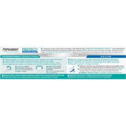 Hydroxyapatite Tandpasta PEPSODENT Professional Protect+ � mod isninger og sv�kket emalje (75 ml.)