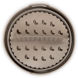 Moule pliable en silicone pour air fryer Ø20 cm  solution astucieuse avec insert