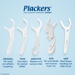 Tandtr�d til b�rn PLACKERS Kids Tandtr�dsb�jler � 24 stk.