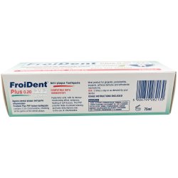 Klorhexidin Tandpasta 0.20 % med Xylittol FROIKA FroiDent Plus Anti-Plaque (75 ml)