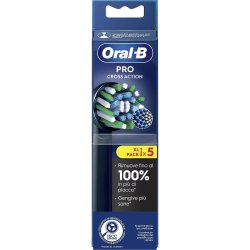 Oral-B PRO CrossAction Borsthuvuden BLACK 5 st.
