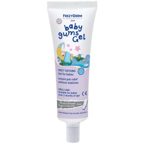 Skånsom lindring til ømme gummer FREZYDERM Baby Gums Gel (25 ml)