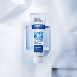 Luonnollinen Hydroxyapatite hammastahna ECODENTA Extra Fresh &amp; Remineralisoiva 75 ml