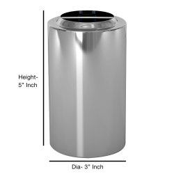 Tandbrsteholder Nu Steel Merlot Poleret Rustfrit Stl 