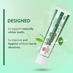Kopi af Ayurvedisk Whitening Tannpasta AYOUTH VEDA Charcoal White 100g