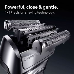 Braun Series 8 8617s Elektrisk Barbermaskin � Kraftig, presis og sk�nsom barbering