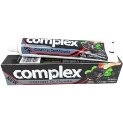 COMPLEX Charcoal Toothpaste � Aktivt kol för en fräsch och ren känsla i munnen (100g)