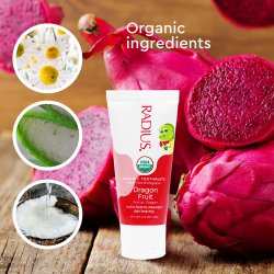 Økologisk Børnetannkrem RADIUS Dragon Fruit &amp; Aloe Vera