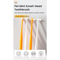 Dentadan Pets MicroBrush - Mini tandenborstel voor honden &amp; katten � extra zachte borstelharen