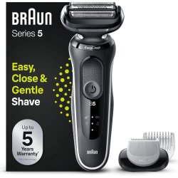 Braun Series 5 51-W1600S Barbermaskin � Effektiv, sk�nsom og fleksibel barbering