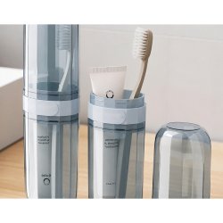 Resefodral till Tandborste &amp; Tandpasta � Praktisk f�rvaring f�r resan