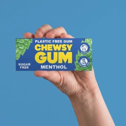 Chewsy Gum Menthol Purukumi xylitolilla � Sokeriton &amp; muoviton