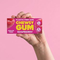 Chewsy Gum Raspberry Purukumi xylitolilla � Sokeriton &amp; Muoviton