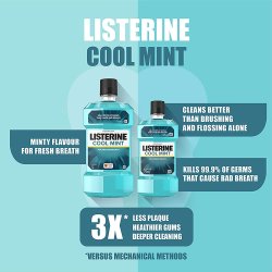 Listerine 1 ltr. Cool Mint Mundskyl Mentol