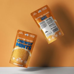 Chewsy Mints Orange � Sockerfria mintpastiller med 96% Xylitol (150 st.)