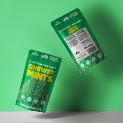 Chewsy Mints Spearmint  Suikervrije Mintpastilles met 96% Xylitol (150 st.)