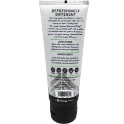 Redmond Earthpaste Silver Spearmint Unsweetened – mineralbasert tannkrem med nanos�lv &amp; Xylitol (113g)