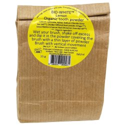 Kopi af Bio-White �kologisk Peppermint tandpulver med xylitol � 35 g