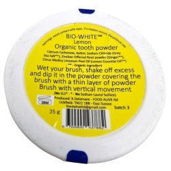 Kopi af Kopi af Bio-White �kologisk Peppermint tandpulver med xylitol � 35 g