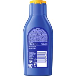 Nivea Sun Protect &amp; Moisture solkr�m SPF 50+ resestorlek med vitamin C och hyaluron (100 ml)