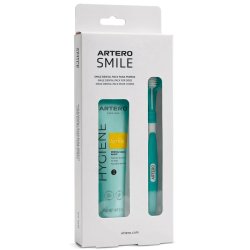 Artero Smile Dental Pack kit de soins dentaires pour chiens avec dentifrice (90 g) et 2 pcs brosses � dents