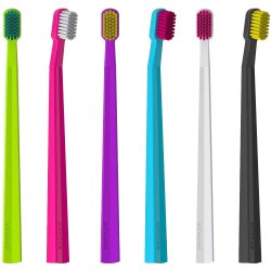 Spokar X Supersoft tandb�rster med over 3.500 bl�de b�rsteh�r (3 stk.)
