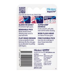 Piksters SupaGRIP Smooth Floss Flossticks (40 st.)