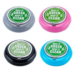 Pocket askebeger Champ Round Aluminium