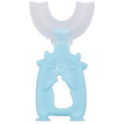 Barnetannbrste U-formet Silikonbrste 2-4 r Animal