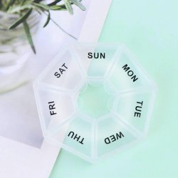 Pill Box Dispenser Liten Pill Box 7 dagar