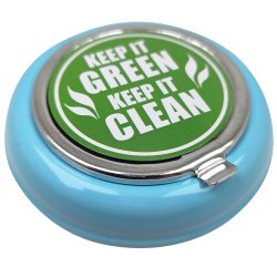 Pocket askebeger Champ Round Aluminium