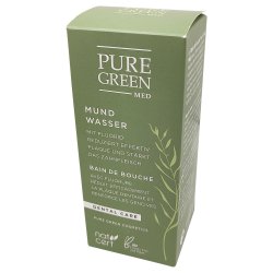 kologisk Mundskyl Pure Green Fluor Green Tea 300 ml.