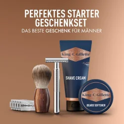 King C. Gillette Perfect Ritual Heritage Kit � Exklusives Rasierset für den modernen Gentleman
