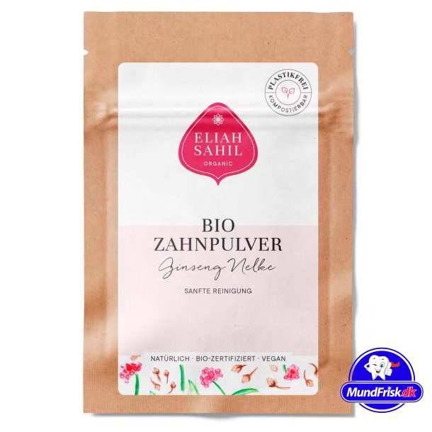 kologisk Tandpasta Pulver Eliah Sahil Ginseng Clove