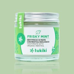 Naturlig Tandpasta Tukiki Frisky Mint kologisk Mentol