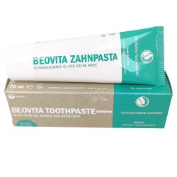 Beovita tandkrm med svart spiskumminolja