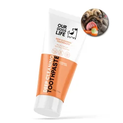 DOGSLIFE Deep Cleaning 100 g  Zahnpasta ffcr Hunde mit Aloe vera, peppermint und natfcrlichen Pflanzenextrakten