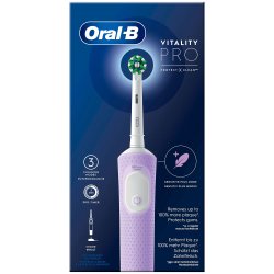 Oral-B Vitality PRO Elektrisk tandborste CrossAction Lilac Violet