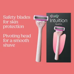 Wilkinson Sword Intuition Quattro XL Pack � Rakhyvel med 8 rakblad