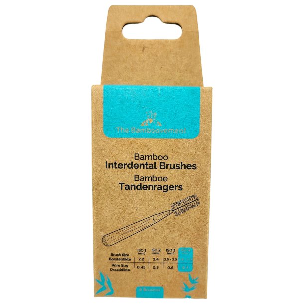 Bredygtige Mellemrumsbrster Bamboovement 0.70 mm ISO 4