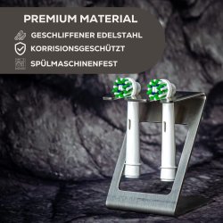 Holder for brstehoder MM stlstiler rustfritt stl