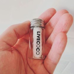 Bredygtig Tandtrd LiveCoco Glasdispenser