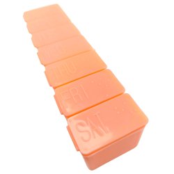 Pillendose Woche, kleine Pillendose, grosses Zimmer