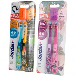 2 stk. Jordan Junior Brnetandbrster - 6-9 r