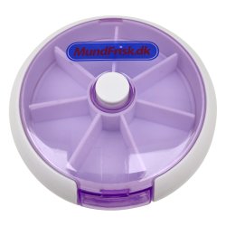 Rund Pilleske 7 Rum Doseringsdispenser